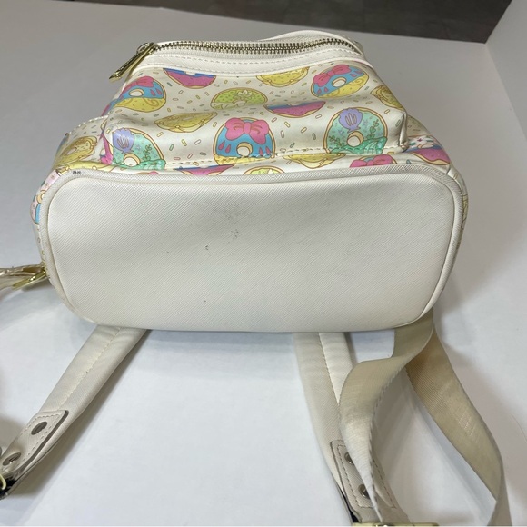 Loungefly Disney mini backpack. Donuts!! Used. Slight stains in lining. See pic - Picture 6 of 11